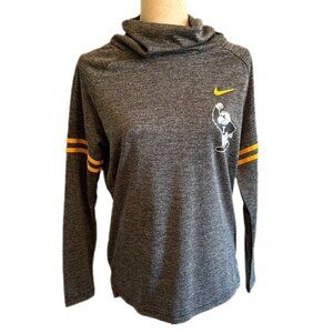 Nike Iowa Hawkeyes Women's Gray Cowl Neck Pullover Size Small